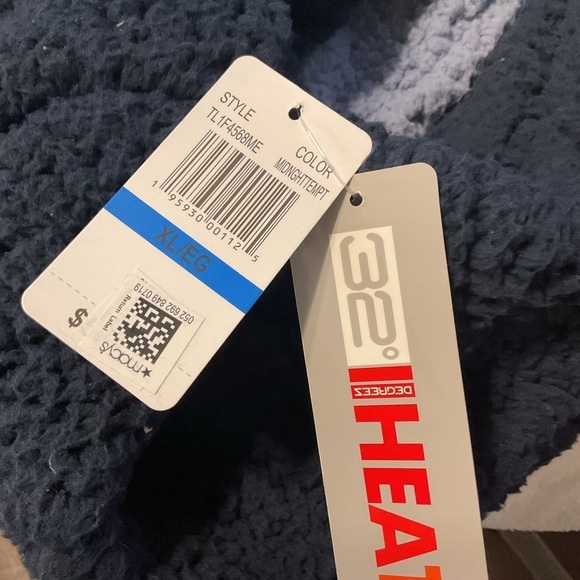 NWT 32 DEGREES Womens Sherpa‎ Mock-Neck Sweatshirt size XL - Picture 4 of 8